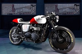 Xế độ Triumph Bonneville tưởng nhớ “ông hoàng F1“