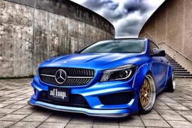 Mercedes CLA độ widebody “khủng” của dân chơi Nhật