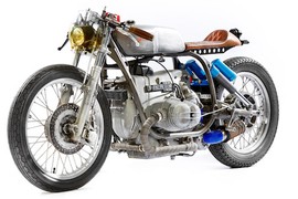 BMW R100RS cafe racer “siêu mạnh” với tăng áp Porsche