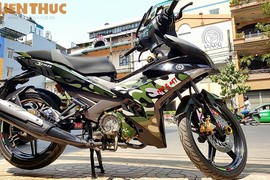 Dân chơi Việt độ Yamaha Exciter 150 phong cách "nhà binh"