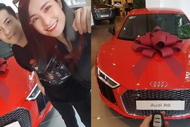 Ca sỹ Đông Nhi “tậu” siêu xe Audi R8 trị giá 13 tỷ