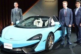 Siêu xe McLaren 570S Spider giá 5,8 tỷ chào Châu Á 