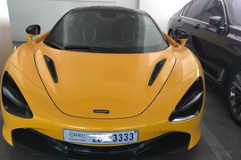 Siêu xe McLaren 720S tiền tỷ, biển “tứ quý” tại Campuchia 