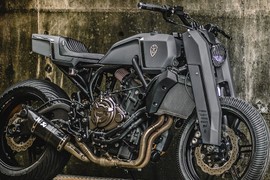 Naked-bike Yamaha MT-07 độ siêu độc, siêu ấn tượng 