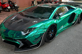 Lamborghini Aventador Liberty Walk độc nhất Việt Nam thay áo mới