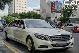 Chạm mặt Mercedes-Maybach S600 Pullman hơn 34 tỷ tại Sài Gòn