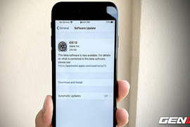iOS 13: Khắc phục lỗi không thể cài đặt bản cập nhật
