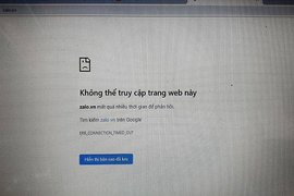 Tên miền zalo.vn tạm ngưng hoạt động trong 45 ngày