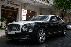 Cận cảnh xe sang Bentley Mulsanne hơn 20 tỷ ở Sài Gòn