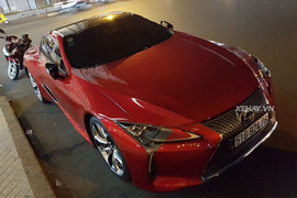 Sững sờ vẻ đẹp Lexus LC 500 - “của hiếm” tại Việt Nam