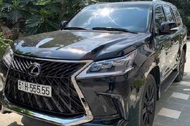 Cận cảnh Lexus LX570 tiền tỷ, biển “ngũ quý 5" tại Sài Gòn