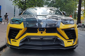 Lamborghini Urus độ độc nhất Việt Nam lăn bánh ở Sài Gòn