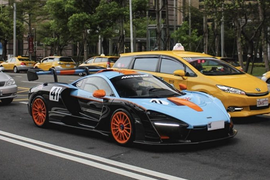 McLaren Senna LM Gulf Livery phiên bản huyền thoại trở lại