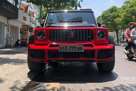  Mercedes-AMG G63 hơn 10 tỷ độ Brabus cực khủng tại Sài Gòn