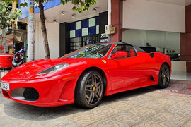 Mục sở thị Ferrari F430 Spider được "Dũng mặt sắt" đưa về Việt Nam