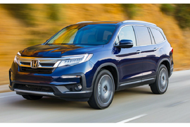 Honda Pilot 2021 trang bị hộp số 9 cấp, "đấu" Toyota Highlander