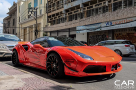 Siêu xe Ferrari 488 độ Liberty Walk tiền tỷ, độc nhất Việt Nam