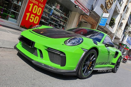 Porsche 911 GT3 RS Lizard Green hơn 17 tỷ, độc nhất Việt Nam