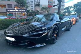 McLaren 720S Spider hơn 23 tỷ, "đen huyền bí" ở Sài Gòn