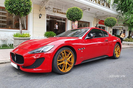 Maserati GranTurismo Sport 12 tỷ tại Sài Gòn độ "chân mới" 