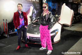 Rapper Binz đọ dáng siêu xe McLaren 650S Spider hơn 10 tỷ