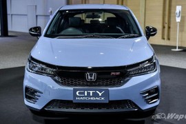 Honda City hatchback 2021 màu xám xi măng gây sốt tại Thái Lan