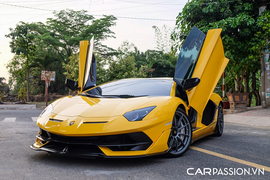 Cận cảnh Lamborghini Aventador SVJ hơn 50 tỷ ở Sài Gòn