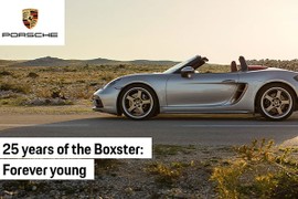 Porsche Boxster bản kỷ niệm 25 năm, giới hạn 1.250 chiếc