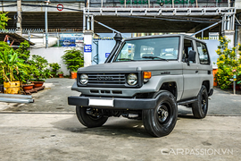 Toyota Land Cruiser PZJ70, chiếc “Land cộc” hàng hiếm tại Việt Nam