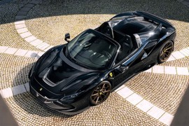 Ferrari F8 Spider nhẹ, mạnh hơn nhờ bodykit carbon của Novitec