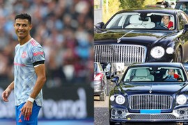 Lý do Cristiano Ronaldo "cưỡi" Bentley Flying Spur bị fan thắc mắc?