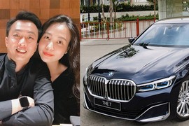 Cường Đô la "cưỡi" BMW 740Li hơn 7 tỷ cho ngày đầu đi làm