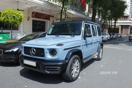 Mercedes-AMG G63 màu độc hơn 10 tỷ của Cường Đô la ở Sài Gòn