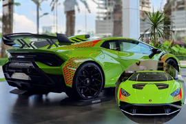 Lamborghini Huracan STO chính hãng tiếp tục cập bến Campuchia