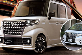 Suzuki Spacia Custom chỉ 337 triệu đồng, "ăn theo" Toyota Alphard