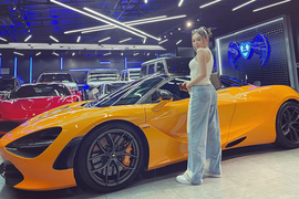 Nữ 9X bán quần áo ở Sài Gòn "khoe" McLaren 720S hơn 20 tỷ