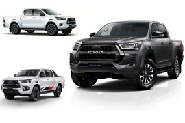 Toyota Hilux GR Sport 2022 máy dầu 2.8L "đấu" Ford Ranger Raptor