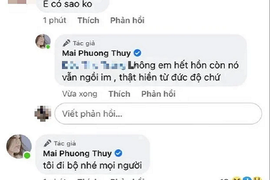 Mai Phương Thuý thông báo bị va chạm, đọc xong ai cũng “ngã ngửa“