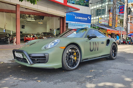 Ngắm Porsche 911 Turbo S đời 2016 của "fan cuồng" Đặng Lê Nguyên Vũ