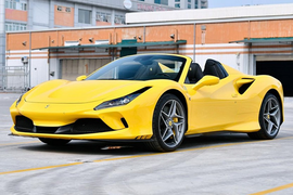 Tiền nhiều để mà làm gì? “Qua” Vũ lại tậu Ferrari F8 Spider 25 tỷ