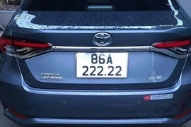 Chủ xe Toyota Corolla Altis tại BÌnh Thuận trúng biển “ngũ quý 2” 