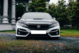 Dân chơi Long An độ Honda Civic hạ gầm “dính đất” siêu cá tính