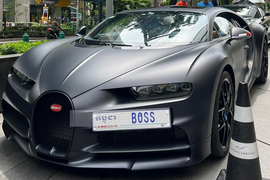 Bugatti Chiron Sport 110 Ans hơn 116 tỷ đồng biển Campuchia trên đất Thái