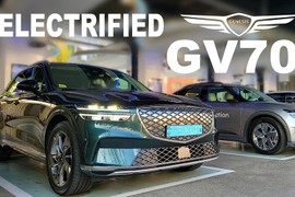 Electrified GV70 - xe sang đầu tiên Genesis sản xuất ngoài Hàn Quốc