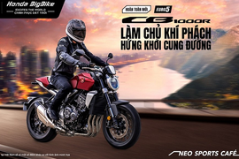 Honda CB1000R 2023 chính hãng từ 510 triệu đồng tại Việt Nam