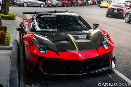 Dân chơi Hà Nội "khoe" Ferrari 458 Italia Liberty Walk Silhouette GT