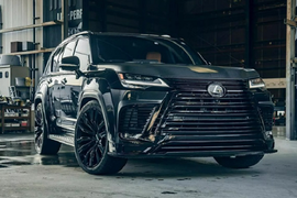 "Chuyên cơ mặt đất" Lexus LX600 độ thân rộng Liberty Walk đại chất