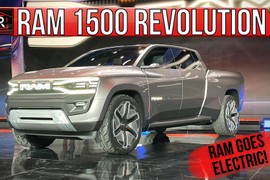 RAM 1500 Revolution - bán tải "khủng long" 3 hàng ghế đầu tiên lộ diện