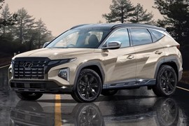 Hyundai Tucson Facelift 2024 lộ diện, thiết kế "đậm chất" Palisade