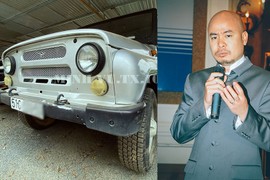 UAZ Hunter giá rẻ Nga trong garage nghìn tỷ của Đặng Lê Nguyên Vũ